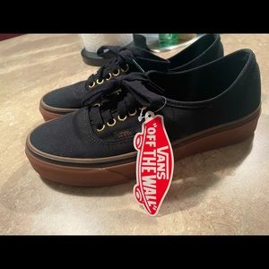 Brand new Vans. Size 8.5. Worn once, still in box with tags.